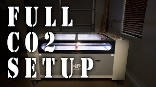 You Don't Want To Miss These Steps! CO2 Laser Cutter Setup - Monport 130w CO2 Laser