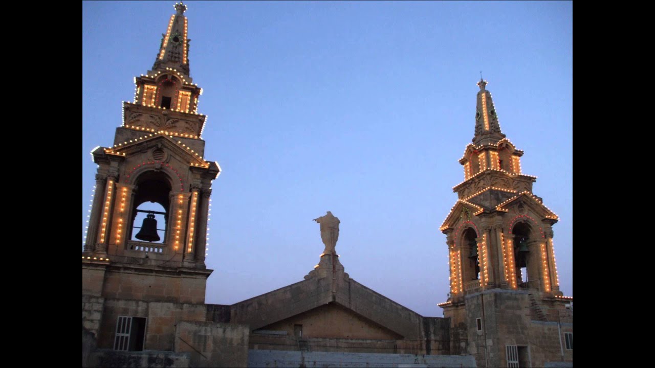 (Peal 3) (Plenum) Bells of St. Publius Parish Church at Floriana, Malta ...