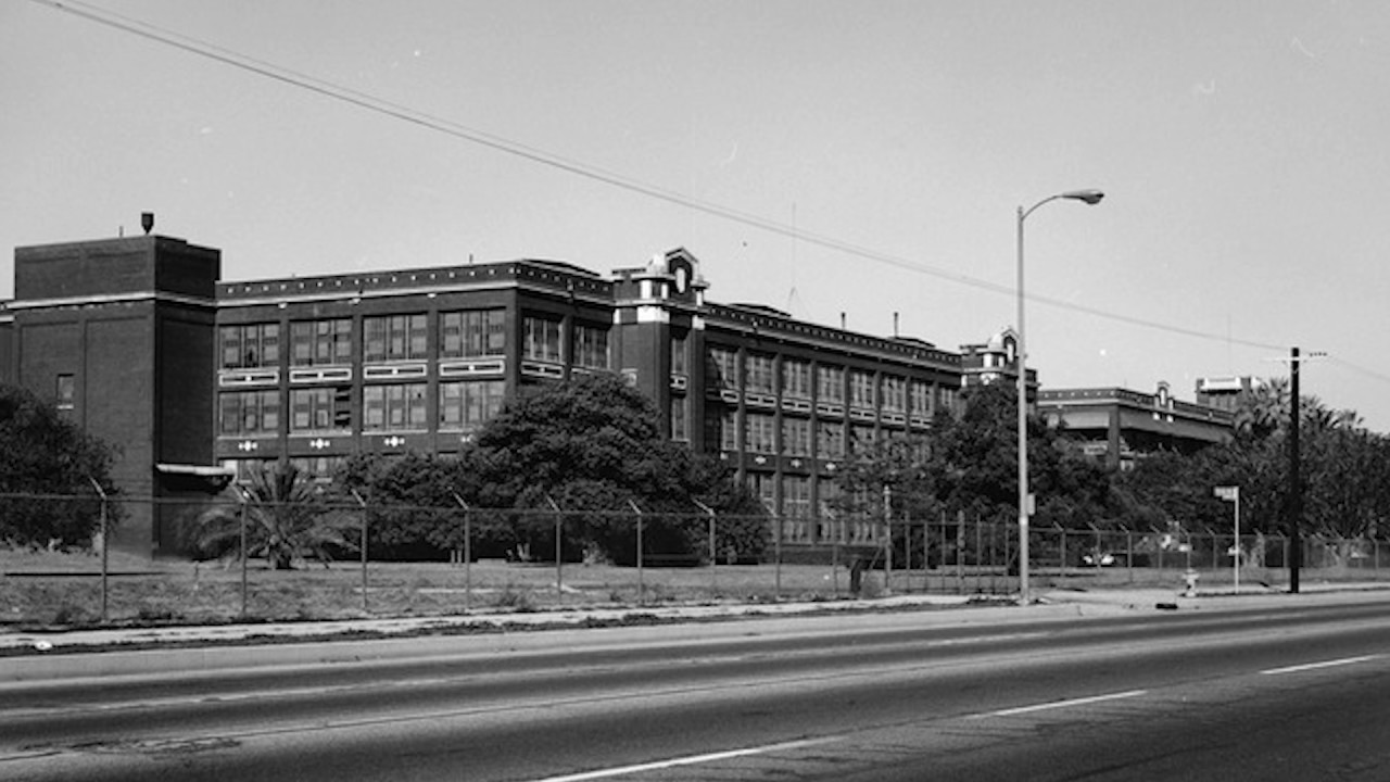 The Old Goodyear Plant in Los Angeles YouTube