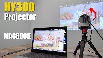 HY300 Projector Aansluiten op Macbook