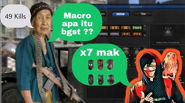 Setting MACRO SG Shotgun X7 A4/F3/F4/F5/F7/xl747 Spider , PB point blank ( Kwenceng FULL TUTOR !!)