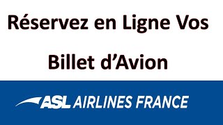 Réservez en ligne vos billet d'avion au ASL Airlines France screenshot 1