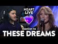Heart Reaction These Dreams LIVE (AMAZING Performance!) | Dereck Reacts