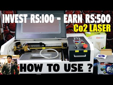 How to Use Laser Engraving Machine M3020 in Urdu/Hindi | How to Install Laser Engraver Part in