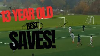 13-Year-old Goalkeeper's BEST Saves!
