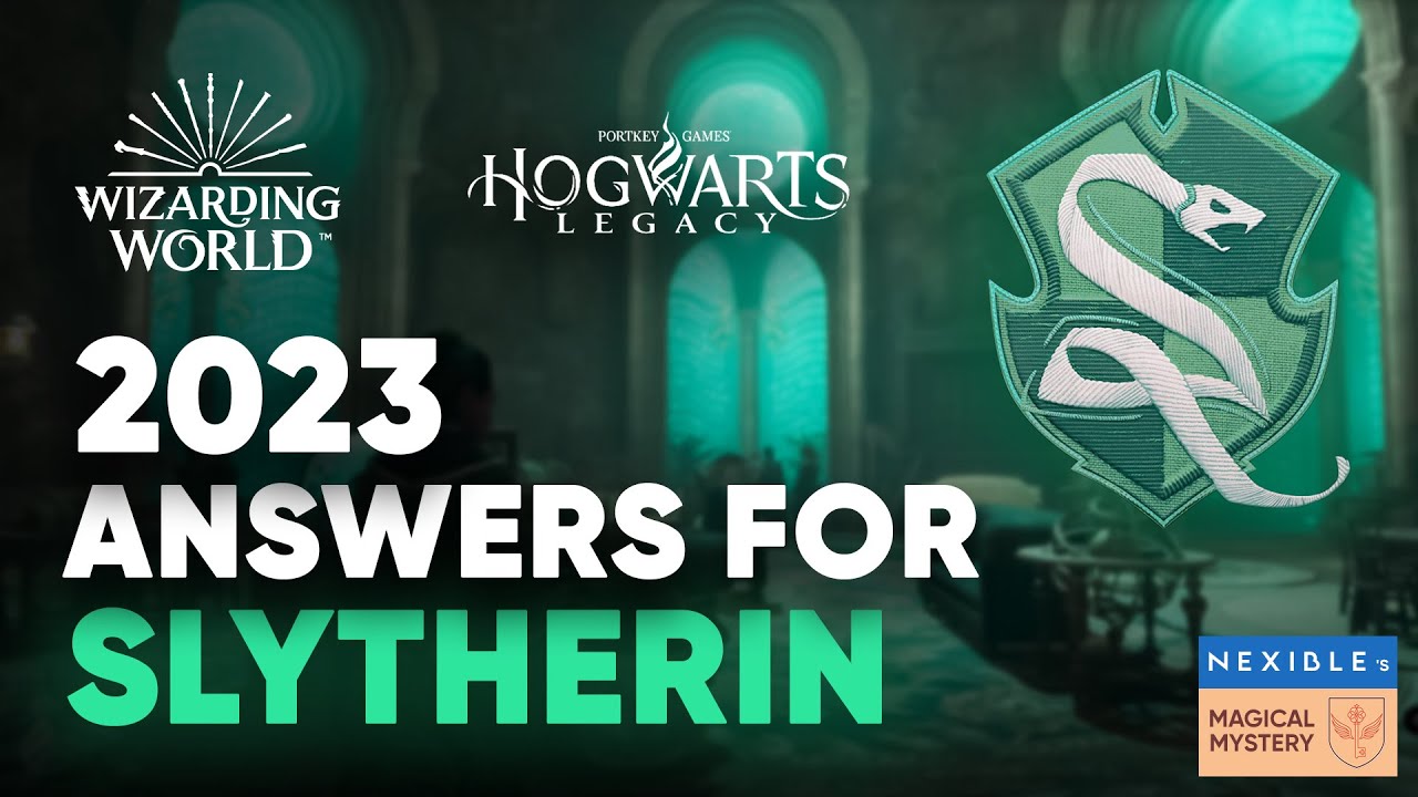 How to get Slytherin on Hogwarts Legacy (Harry Potter Fan Club), 2023