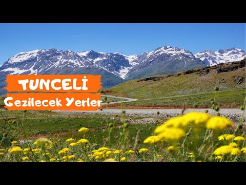 TUNCELİ GEZİLECEK YERLER I Bir Şehrin En Güzel Detayları (Tunceli Gezisi)