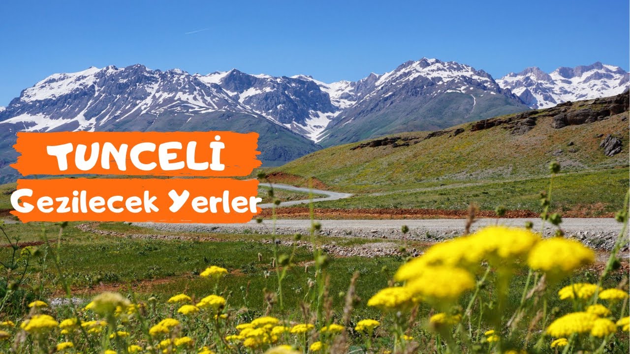 TUNCELİ GEZİLECEK YERLER I Bir Şehrin En Güzel Detayları (Tunceli Gezisi)