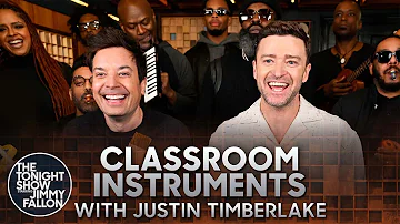 Justin Timberlake, Jimmy Fallon & The Roots Sing "Selfish," "My Love" & More (Classroom Instruments)