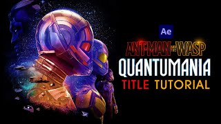 Ant Man and the Wasp Quantumania Title Tutorial