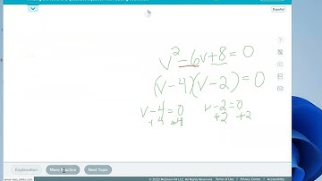 Finding the roots of a quadratic equation with leading coefficient 1