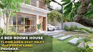 House design | Proposed addition and Alteration |4 Bed rooms | 10 perch | Padukka sri Lanka