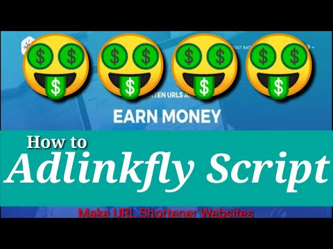 Como instalar AdLinkFly Script | Faça URL Shortener | TechYHelP