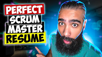 Write the PERFECT SCRUM MASTER RESUME (get calls from recruiters..)