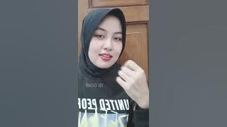 BIGO TANTE FLOW  Cewek Hijab Manis Senyumnya Sejuk Hati 😊🌹