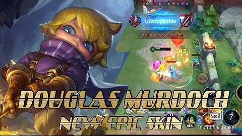 DOUGLAS MURDOCH NEW SKIN GAMEPLAY | HEROES EVOLVED
