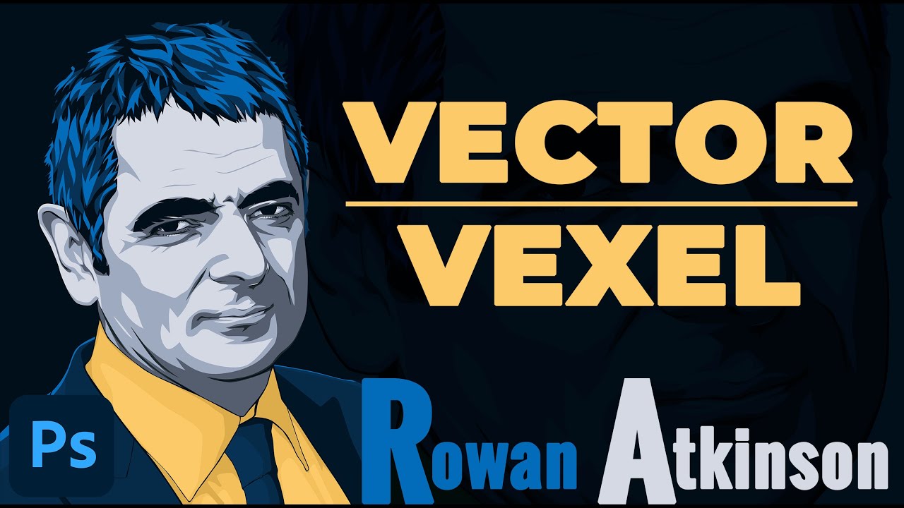 EASY Vexel Art Photoshop Tutorial (Posterize Technique) | Full Process ...