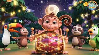 The Grumpy Monkey Dance Bandar Mama Gusse Wala Happy Jungle Rhymes For Kids