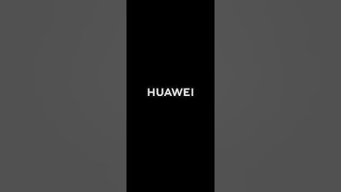 Huawei P20 Lite Startup Animation