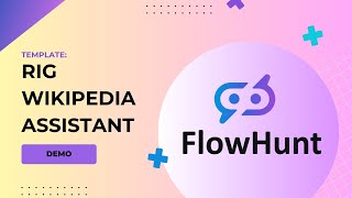 Retrieval Interleaved Generator Wikipedia Assistant Demo! FlowHunt