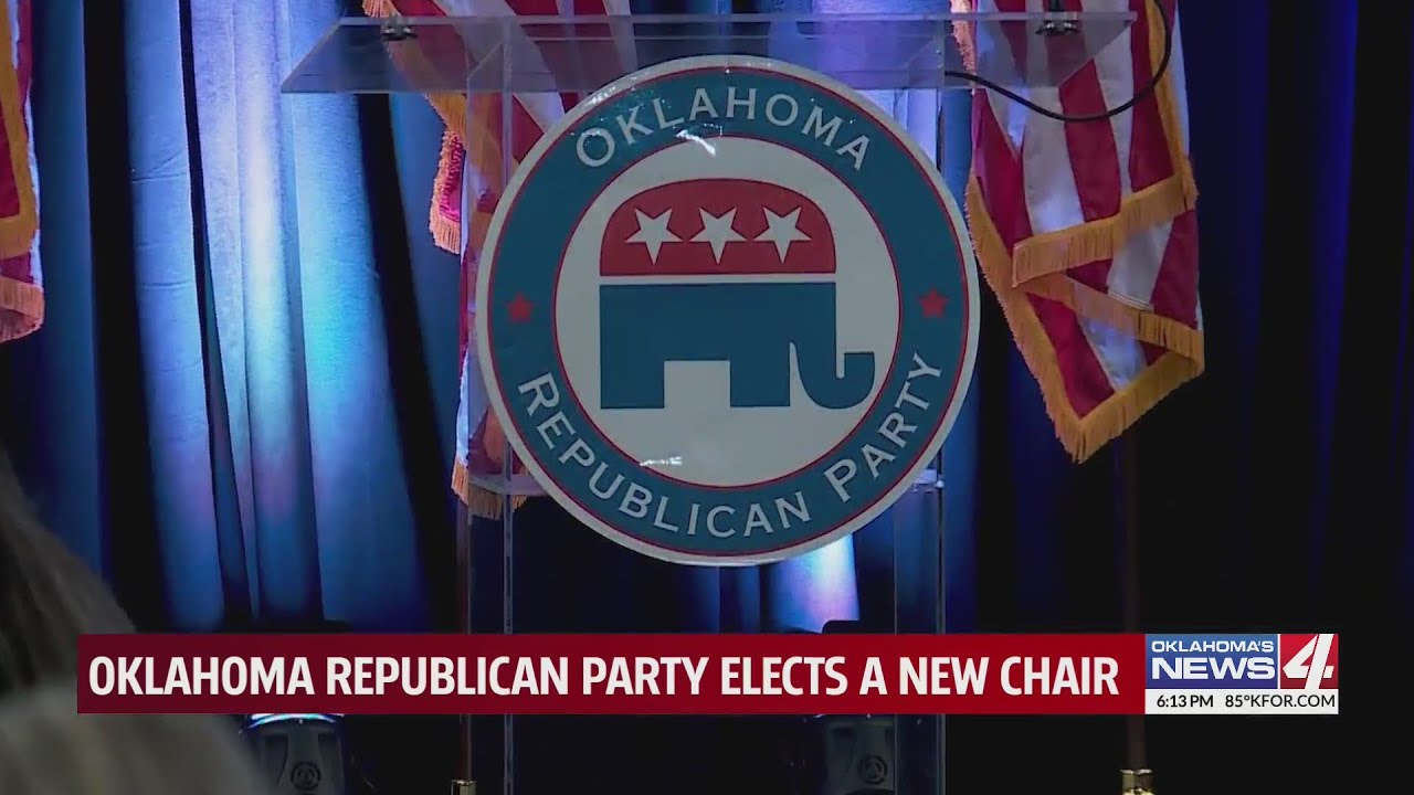 Oklahoma Republican Party elects a new chair - YouTube