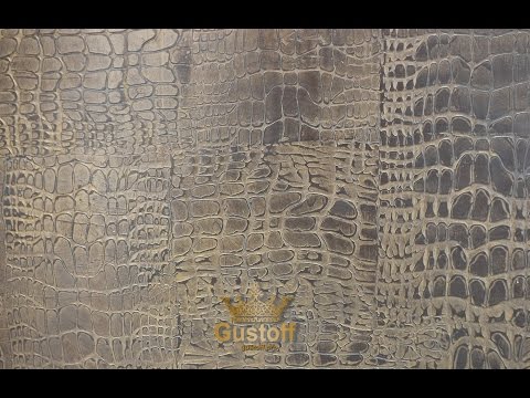 Штукатурка декоративная - кожа, шкура крокодила (рептилии, змеи).Plaster crocodile, reptiles, snakes