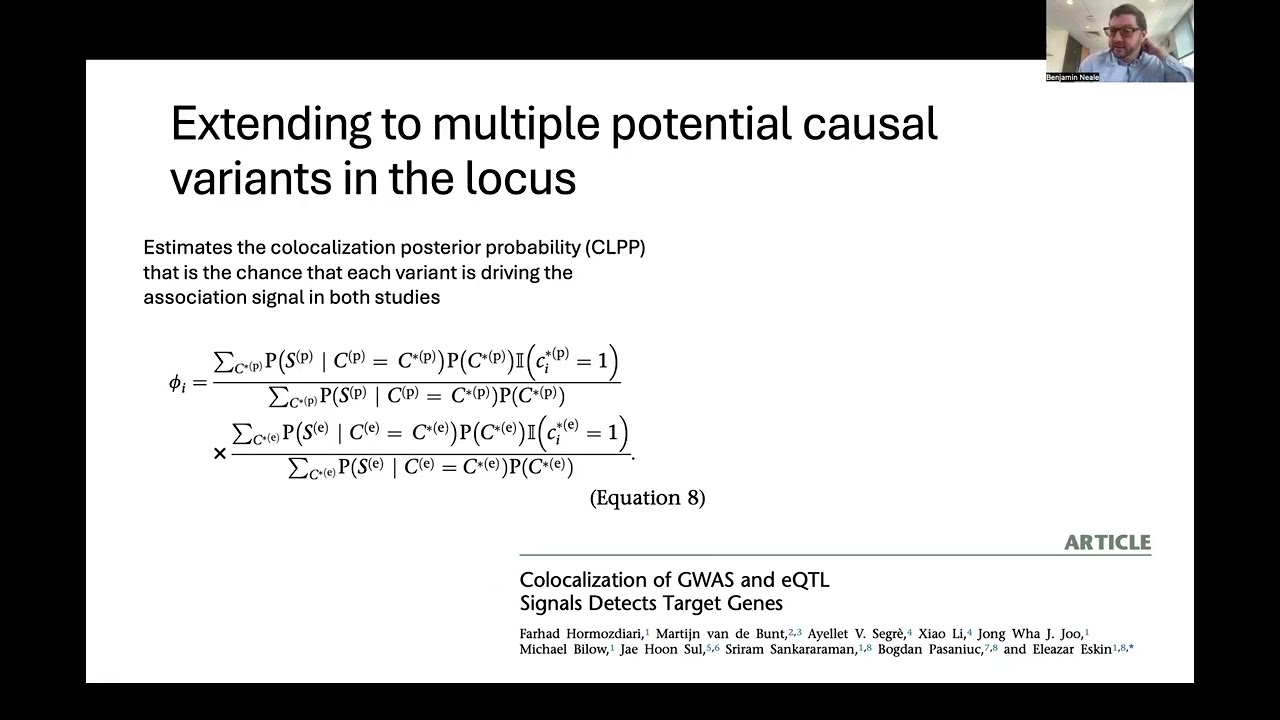 Colocolization theory
