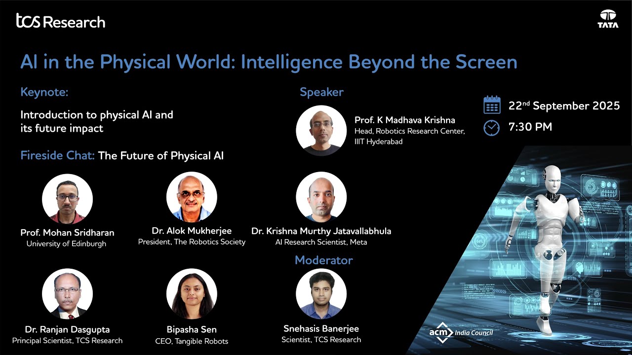 AI in the physical world: Intelligence beyond the screen - YouTube