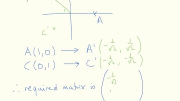 FP1 - Matrices - ME 2 - matrix -- transformation
