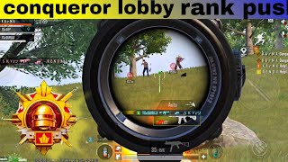 6x spray m416 conqueror lobby bast gameplay #bgmi#shorts