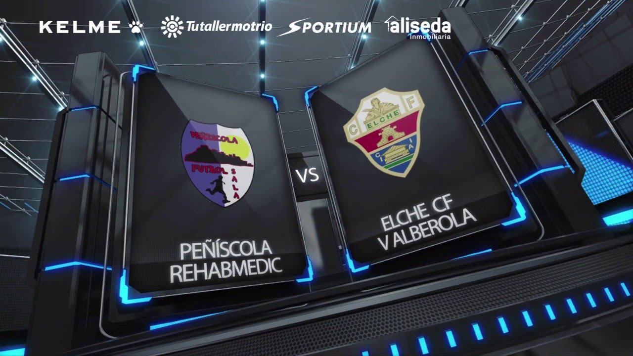Peñíscola RehabMedic vs Elche CF V. Alberola Jornada 25 futsal academy