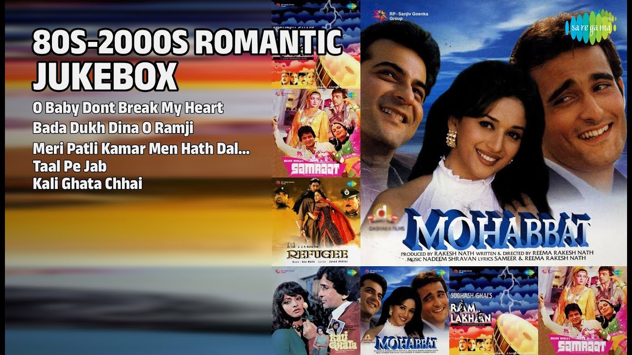 रोमांटिक नगमें 80s-2000s | Abhijeet Songs | O Baby Dont Break My Heart | Bada Dukh Dina O Ramji