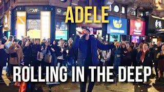 Massive Crowd Goes Crazy For This Song | Adele - Rolling In The Deep