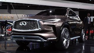 Infiniti QX50 Concept First Look - 2017 Detroit Auto Show