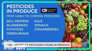 High amounts of pesticides found in produce