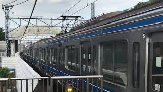 西武6000系6103F綱島駅通過