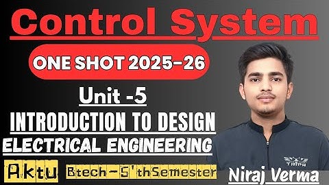 Unit-5 Control System One Shot|BTech -5