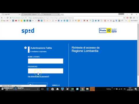 CRS   video 6   Accesso con SPID