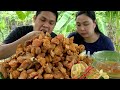 OUTDOOR COOKING | FRIED PORK "PINAKUPSAN" + MUKBANG collab with JOYTV