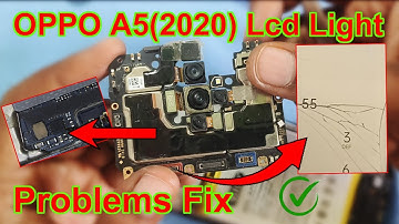 Oppo A5 2020 Display light Solution no display problems fix step by step full details video