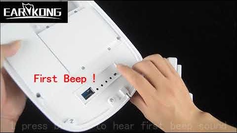 How to pair the wireless siren to PG103 Wifi GSM alarm system