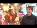 Pques  visite dune boutique du chocolatier vincent guerlais  nantes