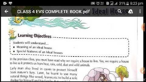 Class IV EVS 25-04-2020 By Ms Poonam Singh