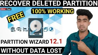 How to Recover Deleted Partition From Hard Disk Without Losing Data 100% Working