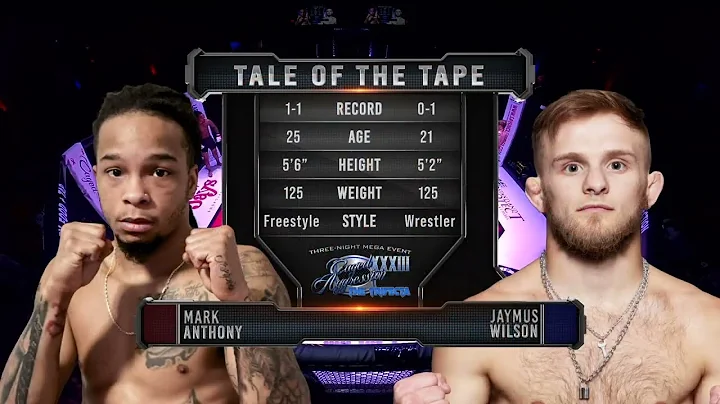 Mark Anthony vs Jaymus Wilson ROUND 2 SUBMISSION!