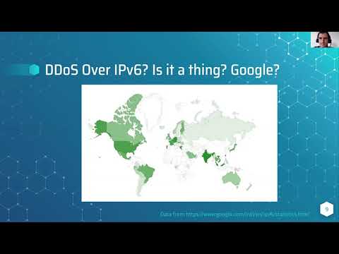 DDoS Challenges in IPv6 environments