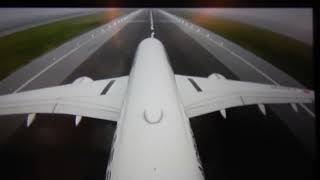 羽田空港　離陸　A350-900　2024年4月22日