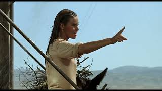 100 Rifles (1969) [They Came! Train Scene Raquel Welch Under The water-tower] Director: Tom Gries