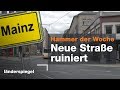 REUPLOAD: Neuer Straßenbelag in Mainz ruiniert - Hammer der Woche vom 21.07.2018 | ZDF