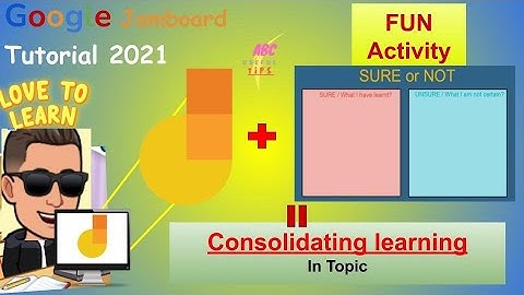 How to Use Google Jamboard to Create FUN Exit Ticket Activity - Named ‘Sure or Not’